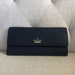 Kate Spade slim wallet - dark blue
